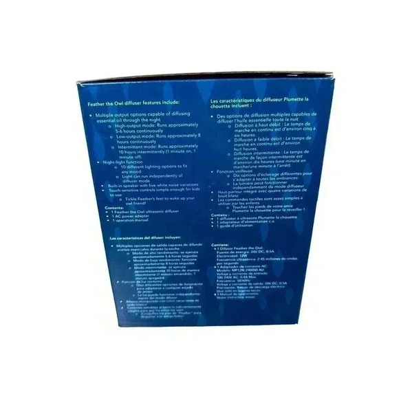 Young Living -KidScents Feather The Owl -Kids Ultrasonic Diffuser -New/Sealed - Picture 4 of 6